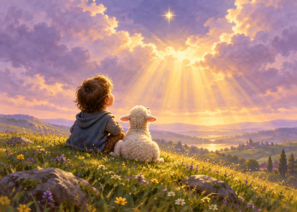 Illustration for the Faith & Light collection