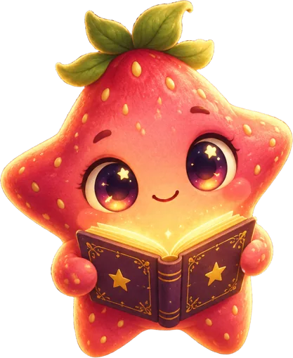 Starberry, the Keeper of Stories — reading a book (master)